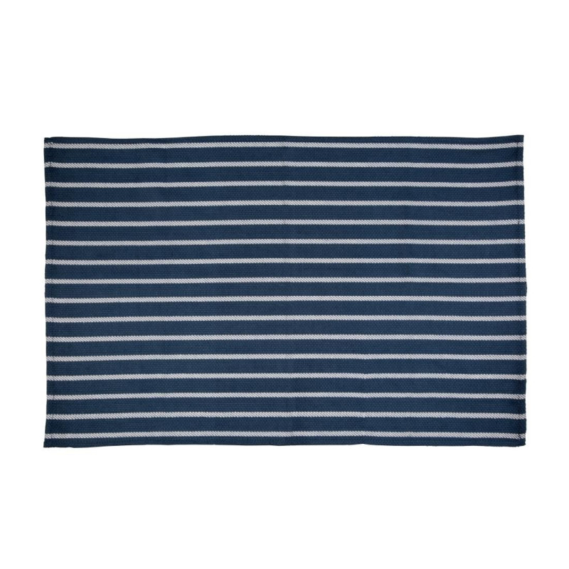 Navy Blue Striped Chef's Cloth 457 x 711 mm - Vogue - Fourniresto Navy Blue Striped Chef's Cloth 457 x 711 mm - Vogue - Fourniresto