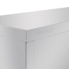 Seinakapp roostevabast terasest 900 x 300 mm - Vogue - Fourniresto