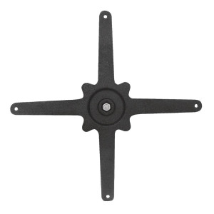 Lauajala ruudukujuline trepi mõjuga valatud raud 425 x 720 mm - Bolero - Fourniresto