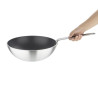 Wok Teflon Platinumiga Ø 300 mm - Vogue - Fourniresto