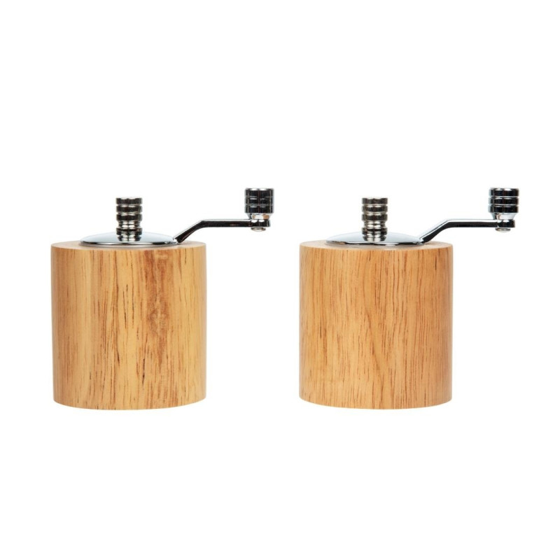 Salt and Pepper Mills Light Wood - Olympia - Fourniresto Salt and Pepper Mills Light Wood - Olympia - Fourniresto