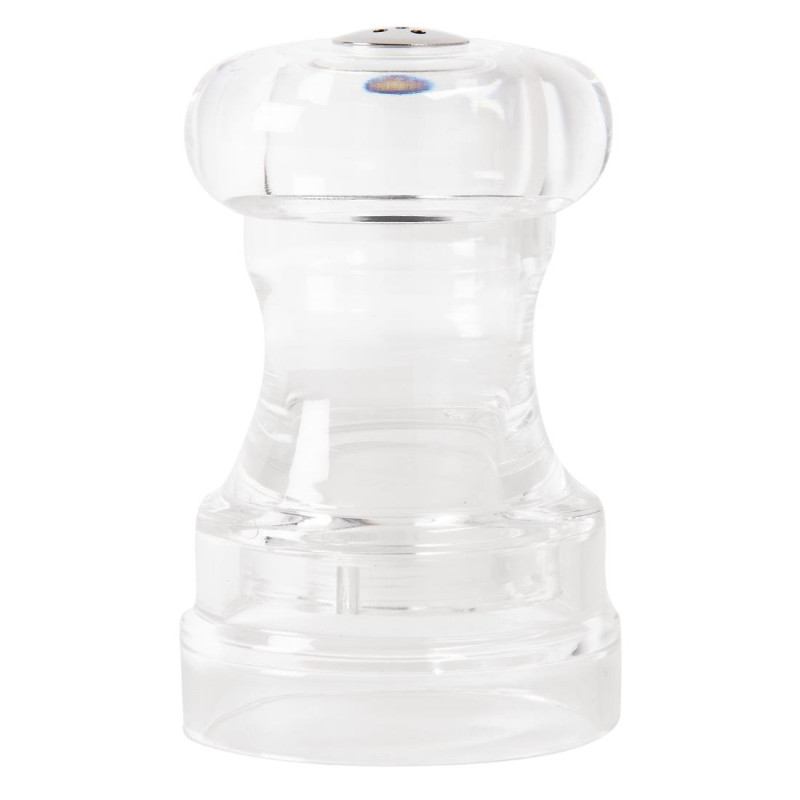 Acrylic Salt Shaker 95 mm - Olympia - Fourniresto Acrylic Salt Shaker 95 mm - Olympia - Fourniresto