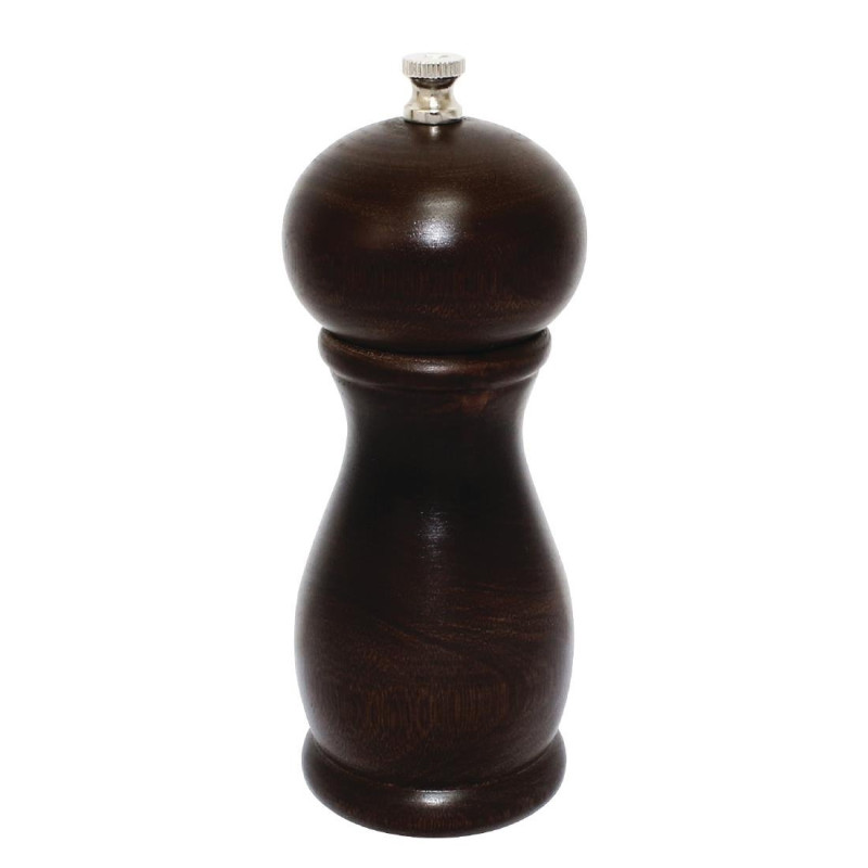 Soola- ja pipraveski tume puit 150 mm - Olympia - Fourniresto Soola- ja pipraveski tume puit 150 mm - Olympia - Fourniresto