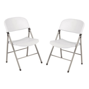 Kokkupandavad valge ja hall tool - 2 tk komplektis - Bolero - Fourniresto