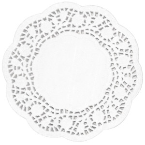 Paberist ümmargune alustald läbimõõduga 100 mm - 250 tükki komplektis - Fiesta - Fourniresto