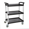 Kompaktne polüpropüleenist käru mudel 825 x 412 mm - Vogue - Fourniresto