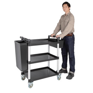 Kompaktne polüpropüleenist käru mudel 825 x 412 mm - Vogue - Fourniresto