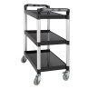Kompaktne polüpropüleenist käru mudel 825 x 412 mm - Vogue - Fourniresto
