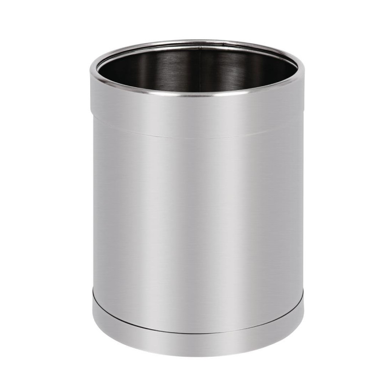 Prügikast roostevabast terasest - 10,2 L - Bolero - Fourniresto Prügikast roostevabast terasest - 10,2 L - Bolero - Fourniresto