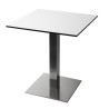 Lauajala ruudukujuline roostevabast terasest 720 x 430 mm - Bolero - Fourniresto