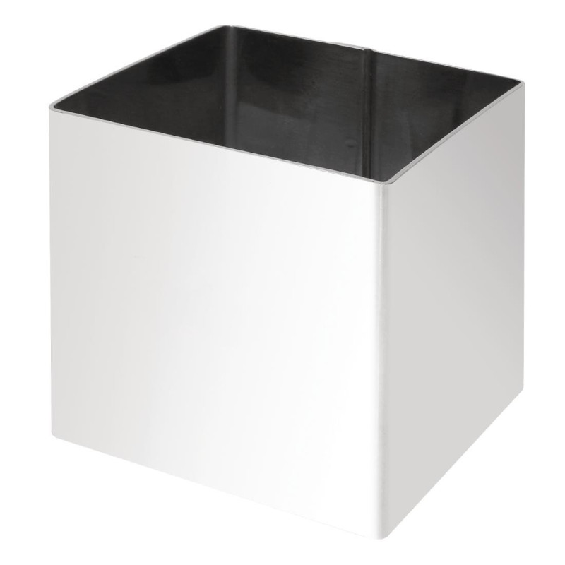 Ruudukujuline vahukreemirõngas 60 x 60 mm - Vogue - Fourniresto Ruudukujuline vahukreemirõngas 60 x 60 mm - Vogue - Fourniresto