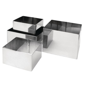 Vahust ruudukujuline ring diameetriga 80 x 60 mm - Vogue - Fourniresto