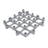 Caillebotis Hall 335 x 335 mm - 2 tk komplektis - Vogue - Fourniresto