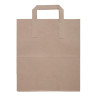 Suur pruun taaskasutatav paberkott 305 x 254 mm - 250 tk komplektis - Fiesta Green - Fourniresto
