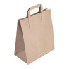 Suur pruun taaskasutatav paberkott 305 x 254 mm - 250 tk komplektis - Fiesta Green - Fourniresto