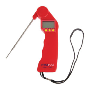 Termomeeter Punane Easytemp - Hygiplas - Fourniresto
