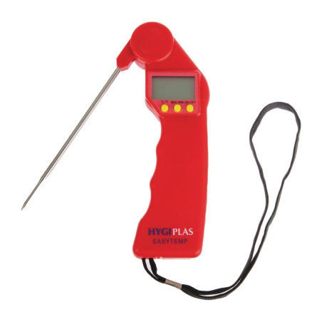 Termomeeter Punane Easytemp - Hygiplas - Fourniresto