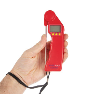 Termomeeter Punane Easytemp - Hygiplas - Fourniresto