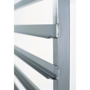 Chariot à Glissières GN 2/1 en Inox 20 Niveaux - Tournus - Fourniresto