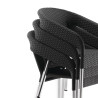 Bistrotool Rotangist - 4 tk komplekt - Bolero - Fourniresto