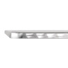 Bistrolaud ruudukujuline roostevabast terasest - 700 x 700 mm - Bolero - Fourniresto