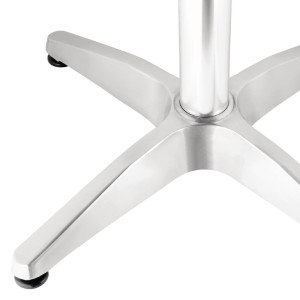 Ruudukujuline saarepuidust laud 700 x 700 mm - Bolero - Fourniresto