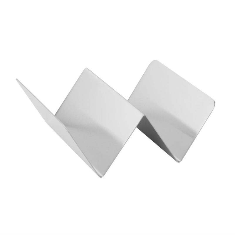 Support for 2 Stainless Steel Tacos - Olympia - Fourniresto Support for 2 Stainless Steel Tacos - Olympia - Fourniresto