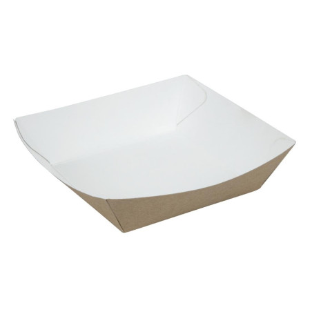 Suur komposteeritav kraftpaberist toidukarp 139 x 148 mm - 500 tk komplektis - Colpac - Fourniresto