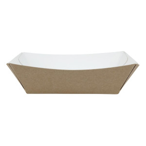 Suur komposteeritav kraftpaberist toidukarp 139 x 148 mm - 500 tk komplektis - Colpac - Fourniresto