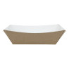 Suur komposteeritav kraftpaberist toidukarp 139 x 148 mm - 500 tk komplektis - Colpac - Fourniresto