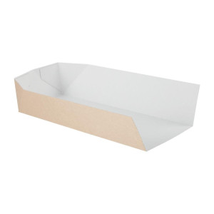 Taaskasutatav võileivakarp 80 x 250 mm - 500 tk komplektis - Colpac - Fourniresto