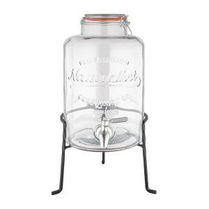 Veejaotur Retro klaasist alusega 8,5 L - Olympia - Fourniresto