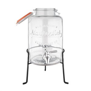 Veejaotur Retro klaasist alusega 8,5 L - Olympia - Fourniresto