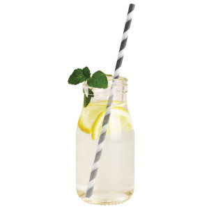 Väike klaaspudel piimaga 200 ml - 12 tk komplektis - Olympia - Fourniresto