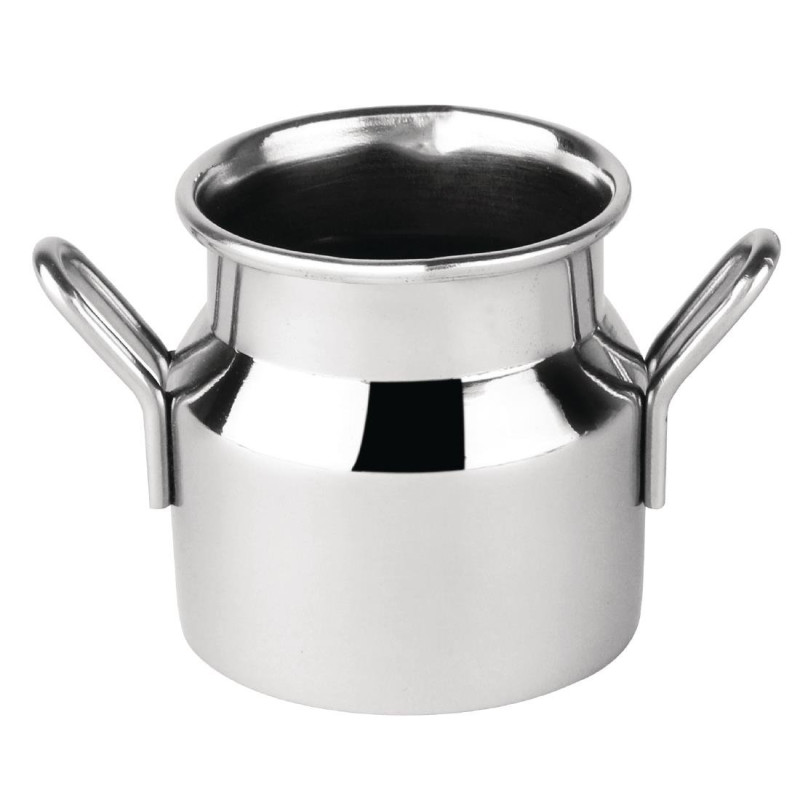 Väike roostevabast terasest piimapudel 60 ml - Olympia - Fourniresto Väike roostevabast terasest piimapudel 60 ml - Olympia - Fourniresto