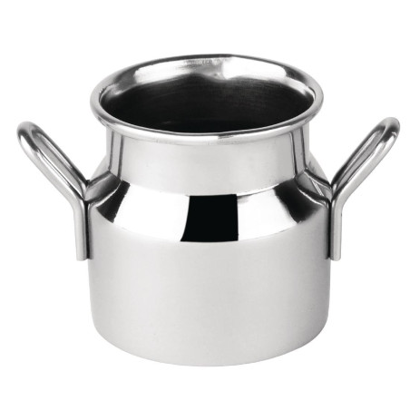 Väike roostevabast terasest piimapudel 60 ml - Olympia - Fourniresto