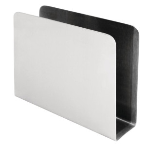 Rätikuhoidja ruudukujuline roostevabast terasest 150 x 40 mm - Olympia - Fourniresto