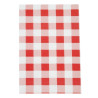 Rasvapaber Vichy punane 190 x 310 mm - 200 tk komplektis - FourniResto - Fourniresto