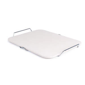 Nelikantne pitsakivi Pierre koos alusega 380 x 305 mm - FourniResto - Fourniresto
