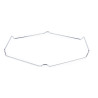 Nelikantne pitsakivi Pierre koos alusega 380 x 305 mm - FourniResto - Fourniresto