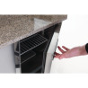 Pitsa ettevalmistuslett 3 ustega 368 L - Polar - Fourniresto