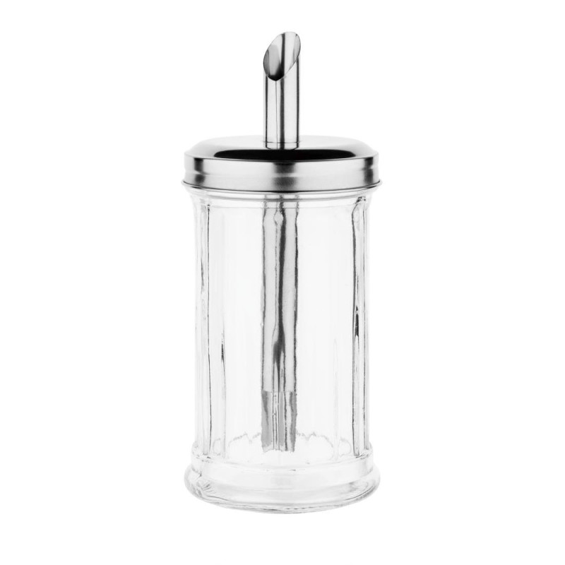 Sucrier Doseur avec Bec de 19 mm Ø 75 mm - Olympia - Fourniresto Sucrier Doseur avec Bec de 19 mm Ø 75 mm - Olympia - Fourniresto