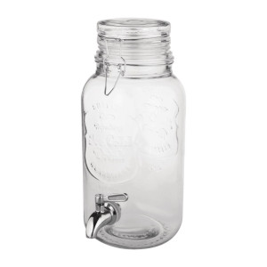 Retrostiilis joogiautomaat metallist sulgemisega 3,6 L - Olympia - Fourniresto