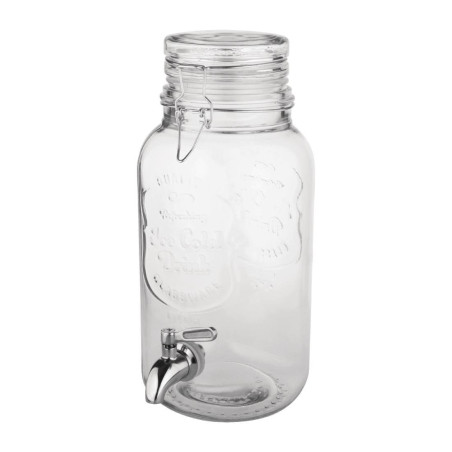 Retrostiilis joogiautomaat metallist sulgemisega 3,6 L - Olympia - Fourniresto