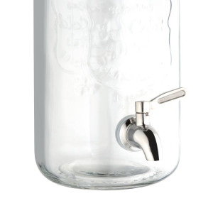 Retrostiilis joogiautomaat metallist sulgemisega 3,6 L - Olympia - Fourniresto