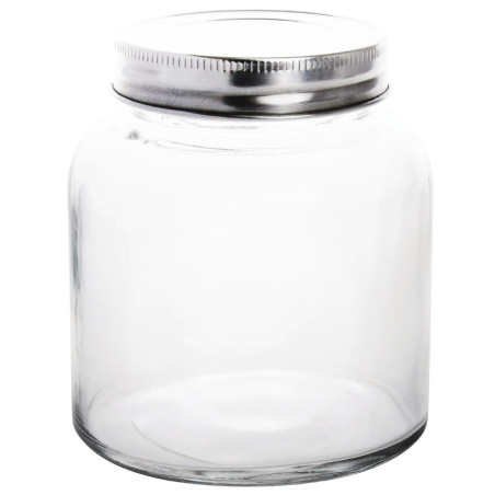 Klaaspurk säilitamiseks keeratava kaanega 330 ml - 6 tk komplektis - Vogue - Fourniresto