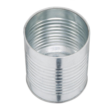 Récipient Boîte de Conserve en Acier Ø 90 mm - Olympia - Fourniresto Récipient Boîte de Conserve en Acier Ø 90 mm - Olympia - Fourniresto