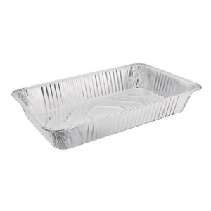 Alumiiniumist GN 1/1 9,6 L ristkülikukujuline plaat - 5 tk komplektis - Fiesta - Fourniresto