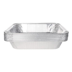Ristkülikukujuline alumiinium GN 1/2 3,6 L - 5 tk komplektis - Fiesta - Fourniresto