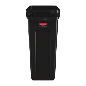 Taaskasutuskorv koos mustade ventilatsioonitorudega 60 L - Rubbermaid - Fourniresto